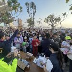 苓雅警舉辦「冬日遊樂園番外篇」 防詐有獎徵答與摸彩宣導活動