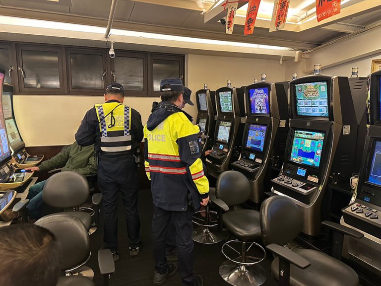 苗警執行威力掃蕩強化治安