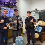 賽前行李遺失 韓籍健身團隊謝警尋回