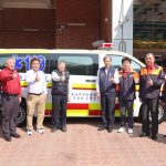 國榮紙業捐雲縣消防局救護車