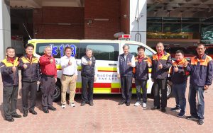 國榮紙業捐雲縣消防局救護車