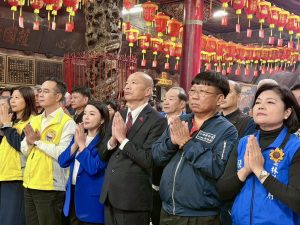 韓國瑜回娘家盛讚張嘉郡 呼籲雲林團結拚經濟