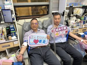 中油大林廠百萬CC熱情公益捐血 化熱血為希望為生命續航
