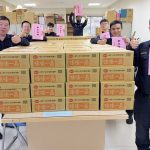 警友兩百箱泡麵為大雅警分局應援