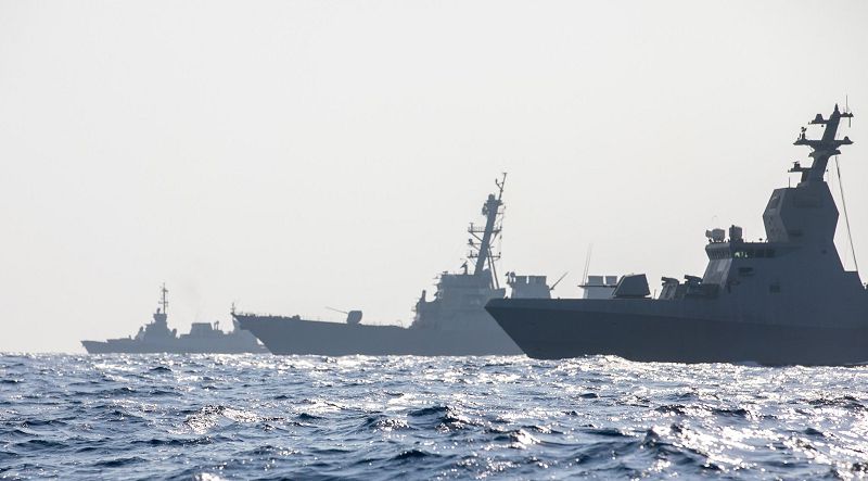 美軍中東地區司令宣稱擊中伊朗近2000個目標,同時摧毀17艘軍艦。(美軍中央司令部)