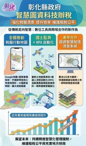 彰縣府運用智慧圖資 強化稅籍清查