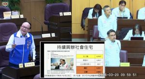 林政賢關切社宅進度與重大建設