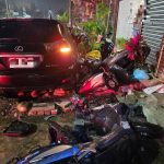 台中小客車暴衝連撞11車 肇事駕駛落跑警追查