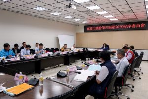 審議第一次追加減預算 程序委員會同意變更議程草案