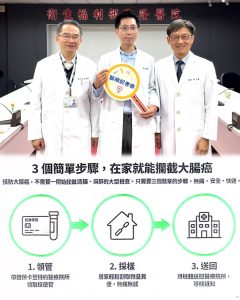 醫師籲把握「三早」步驟 攔截大腸癌