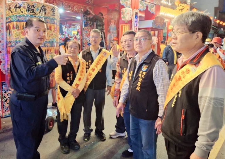 蕭壠香科 佳里警展強力維安決心