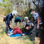 老婦受困大排 湖內警徹夜搜救成功救回