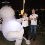 盧秀燕陪蔣萬安參訪中台灣燈會