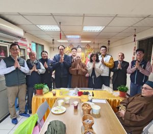 基隆市佛教會新春團拜 邱佩琳祈祝新春吉祥