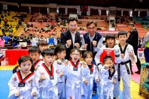 台中城市盃跆拳道國際公開賽 吸11國3000位好手同台競技