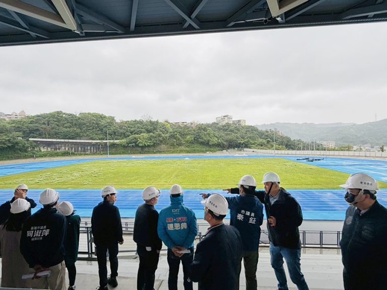 基市田徑場完工 議員關切OT委外招商進度