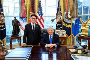 川普會晤南韓總理金民錫 對北韓議題表達關心