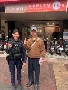 提百萬現金轉存 成功警貼心護鈔保安全