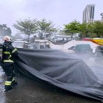 高市消防局辦電動車火災搶救專班訓練