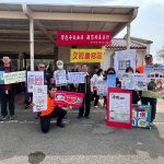 南消3大隊前進七股納骨塔宣導防火防震安全