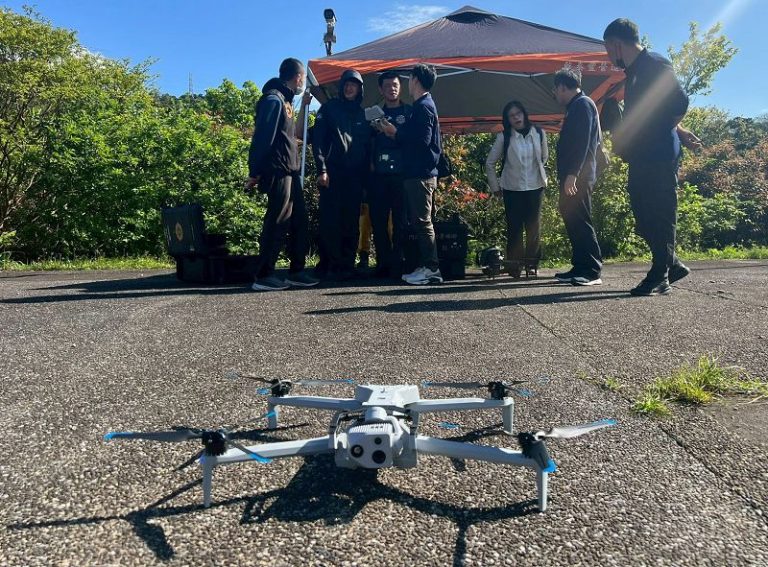 基市消防局辦理無人機操作訓練 強化災害應變能力