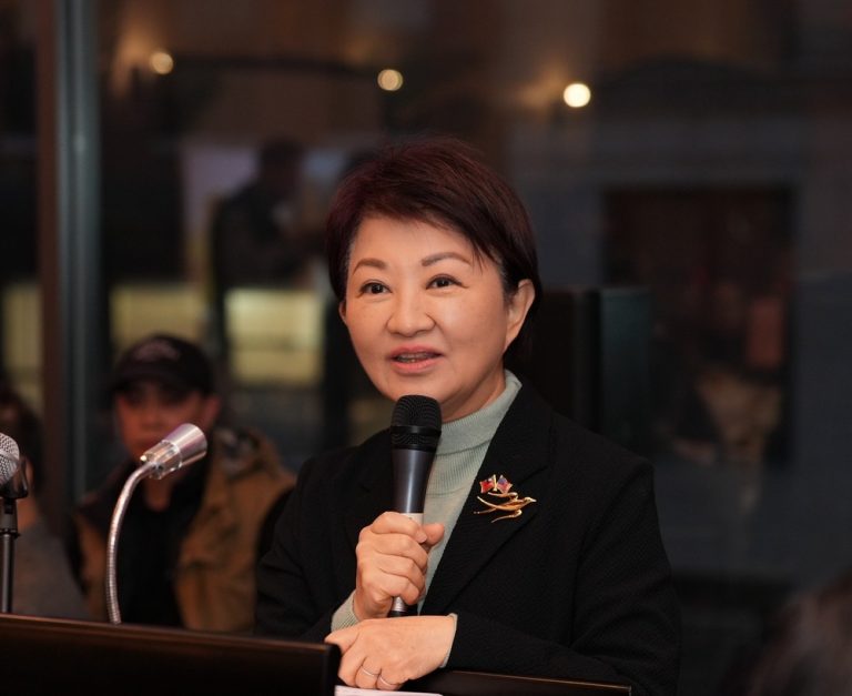 盧秀燕訪美演說 珍奶比喻台中精神