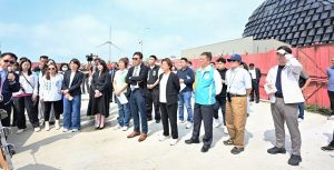 立法院經濟委員會考察彰濱工業區 王惠美籲一次補足彰化漁港建設費