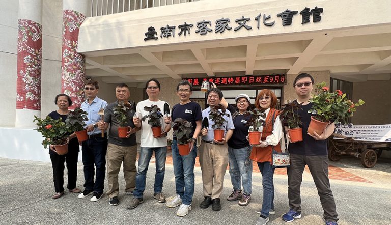 臺南客家鄉親打造客家氛圍