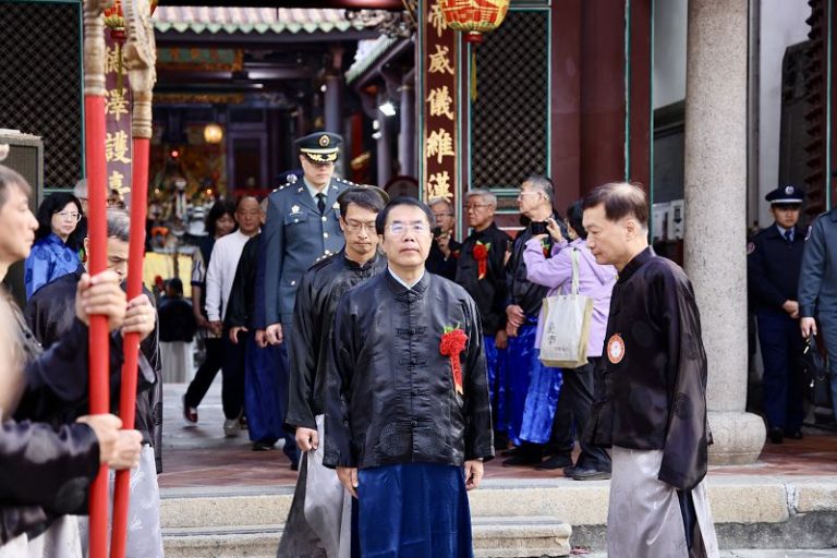 春祭武聖祭祀大典臺南登場 黃偉哲主祭傳承古禮