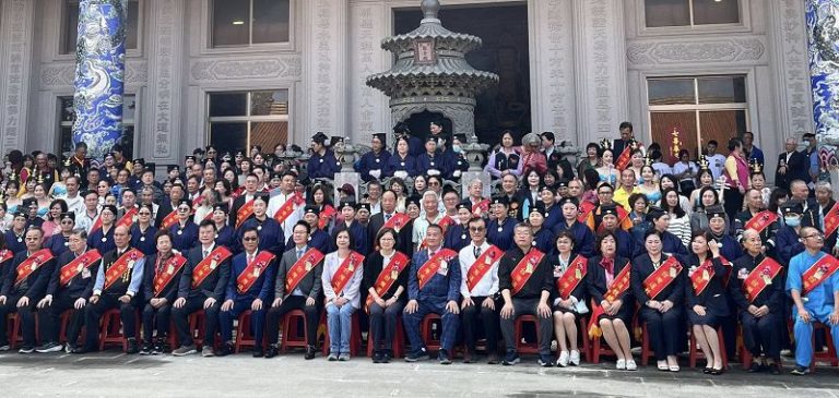 蔡英文蒞臨無極三清總道院 主祭護國祈安植福息災大法會