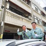 王立任車隊掃街 爭取提名競選連任