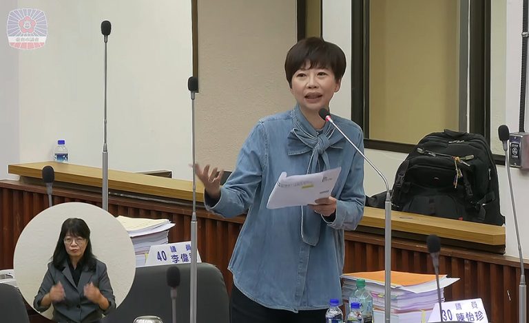 陳怡珍促康寧大學校區規劃不能本末倒置