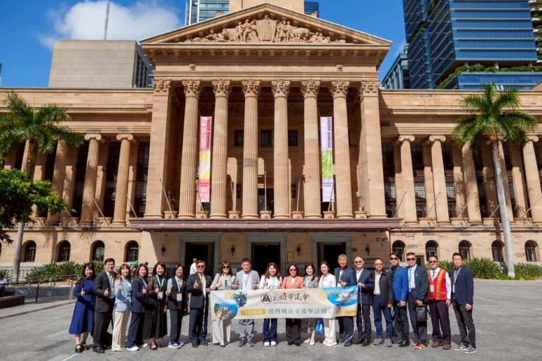 康裕成率團訪澳洲 深化城市合作
