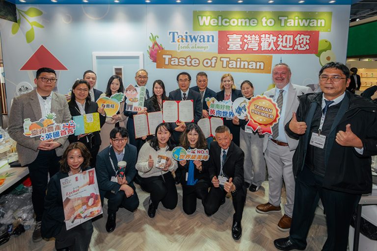 黃偉哲快閃倫敦 率台南隊進軍英國食品展