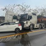 南投砂石車逆撞3大小車 1死2傷