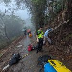 貨車國姓鄉墜谷 弟遭壓死兄脫困獲救