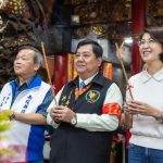 參加白沙屯媽祖進香 許淑華為縣民祈福