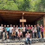 國產材打造獵寮 重現布農傳統文化