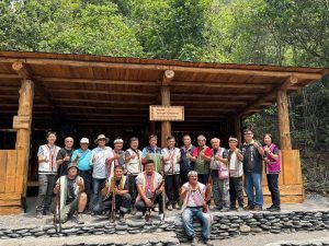 國產材打造獵寮 重現布農傳統文化