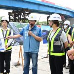 王惠美視察大埔截水溝堤岸拓寬工程