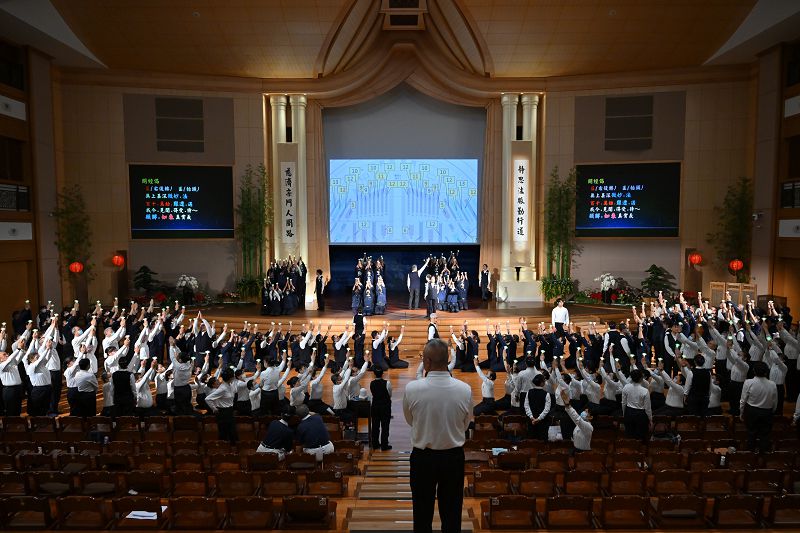 迎接慈濟一甲子 經藏演繹種子團隊臺中集訓