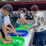 投縣警局青梅大豐收 同仁體驗採梅、製梅樂趣