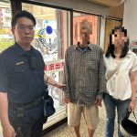 長照送餐撲空揭失智翁未歸 豐原警15分鐘火速尋回