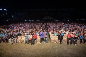 彰化鄉鎮藝術巡演民歌演唱會 現場氣氛動人