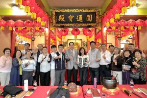 觀世音菩薩聖誕法會 邱佩琳祈願風調雨順