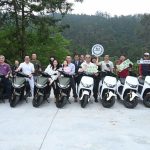 溪頭空氣再「淨」化 獲贈10台電動機車