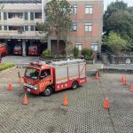 彰縣消防局辦駕訓 強化消防員駕駛技術
