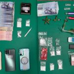 二男分工合作販毒 刑大幹員逮獲送辦