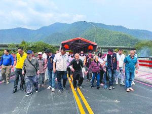 埔里守城橋重建完工 普度祈福