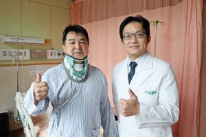 頸椎骨化壓迫脊髓險癱瘓 花慈微創手術助患者重拾行動力